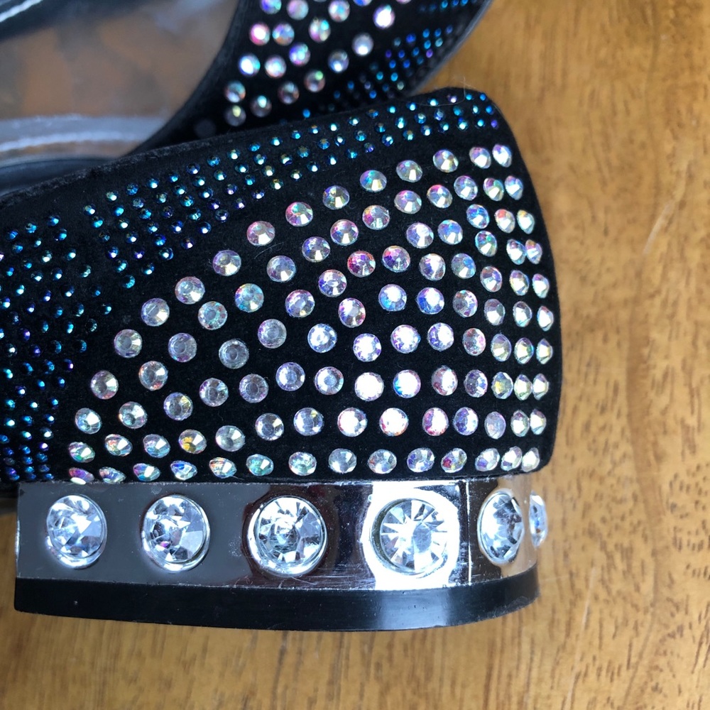 Mascotte Rhinestone Crystal studded flats - Picture 9 of 9